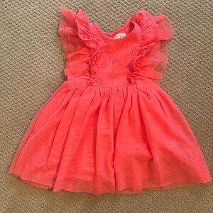 Coral 3T girls Cat and Jack Dress